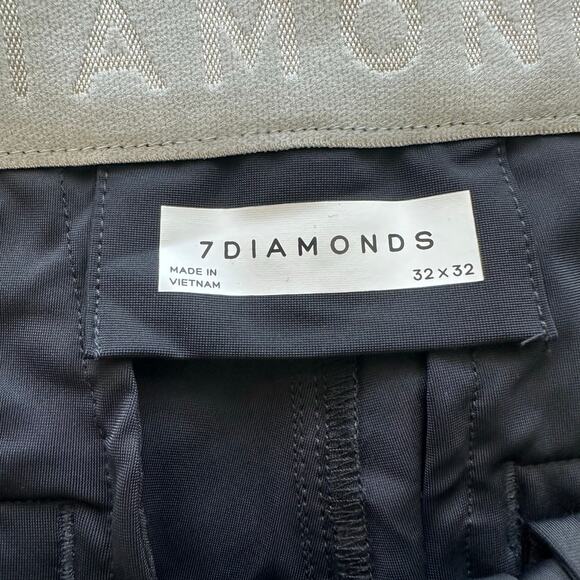 7Diamonds Black, Zuma, UV Protected, Chino Golf Pants NWT- 32x32 - Picture 4 of 11